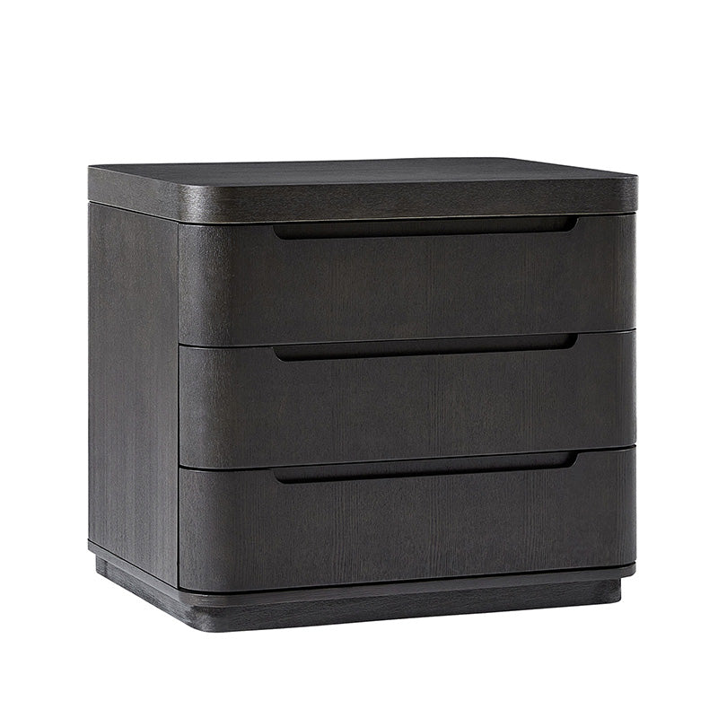 Yolanda Large 3 Drawer Nightstand with Hidden Storage - Modern Bedside Table with Optional Styles - Perfect for Bedroom, Guest Room, or Small Space Organization