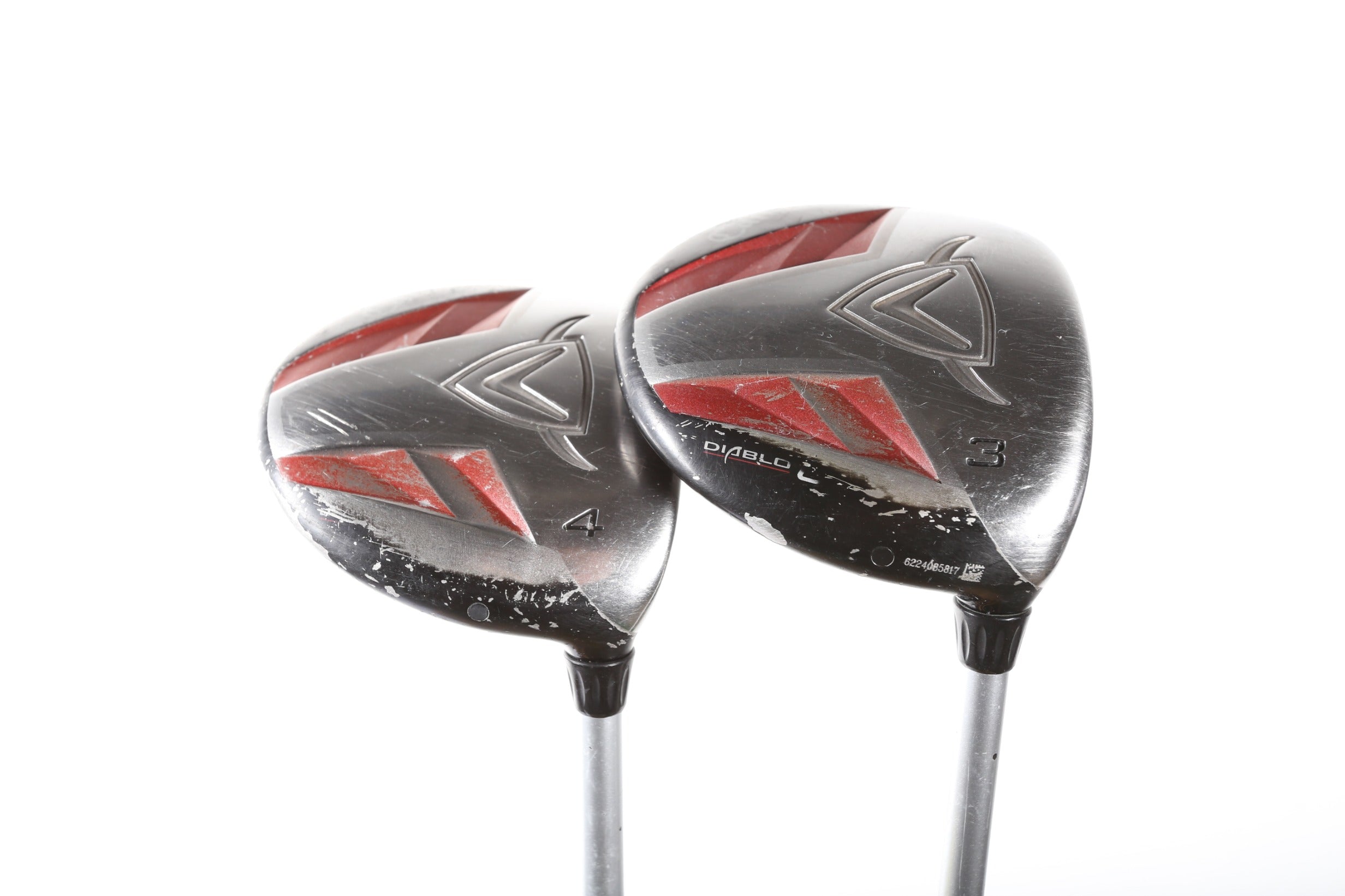 Used Callaway Diablo Octane Wood Golf Club Set - Right Handed 3W & 4W Ladies Flex | Perfect for Women Golfers on Course & Driving Range Practice