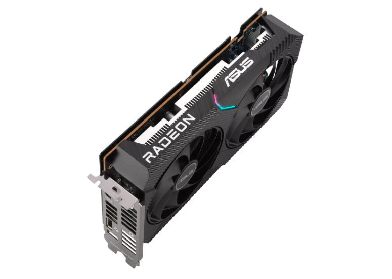 ASUS Dual Radeon RX 6400 4GB GDDR6 Gaming Graphics Card - High Performance PC GPU for 1080p Gaming, Video Editing & Streaming