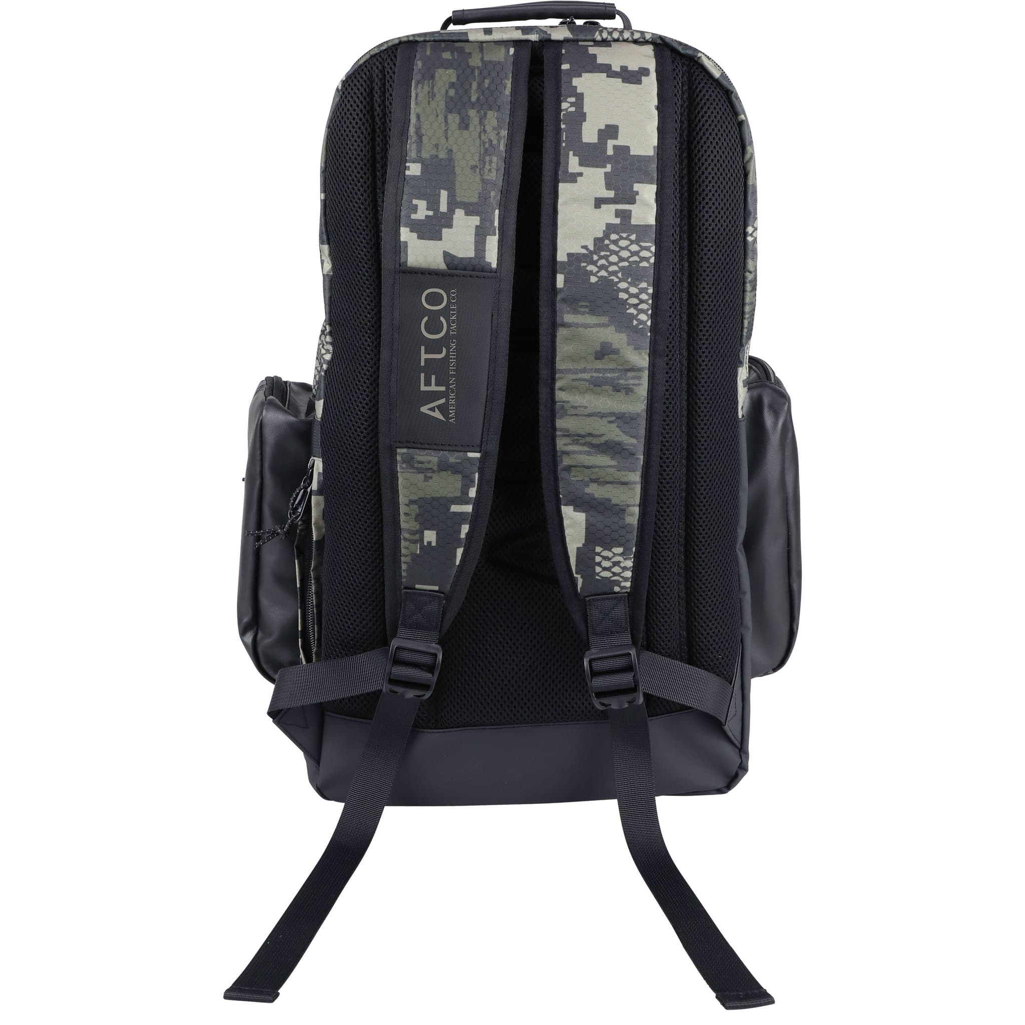 AFTCO Fishing Backpack - Waterproof & Durable Tackle Bag for Saltwater & Freshwater Fishing | Perfect for Boat, Kayak & Shoreline Anglers