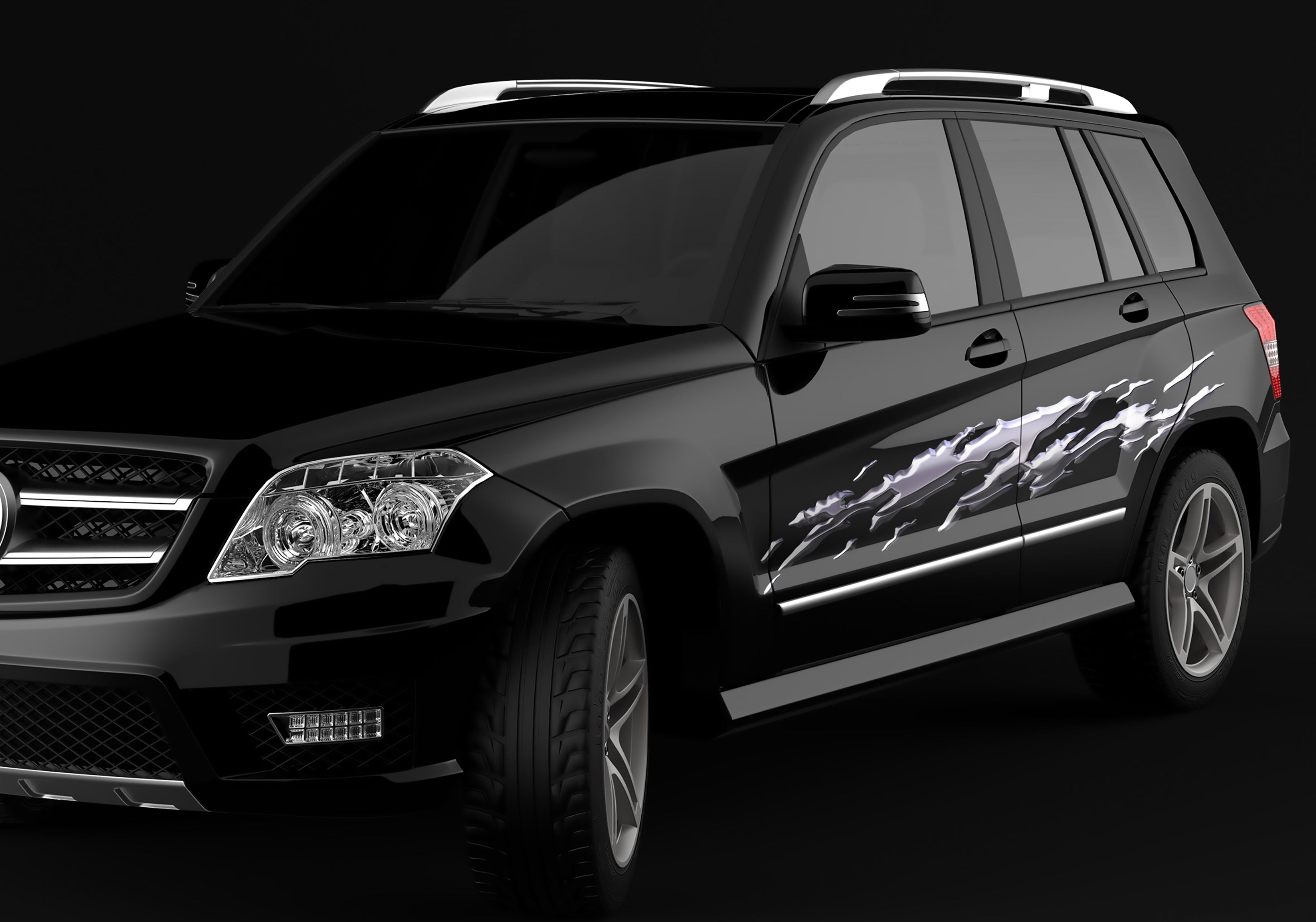 Mud Splash Truck Vinyl Graphic Decals - Waterproof & Durable Vehicle Stickers for Pickup Trucks & SUVs - Off-Road Adventure & Mud Racing Accessories