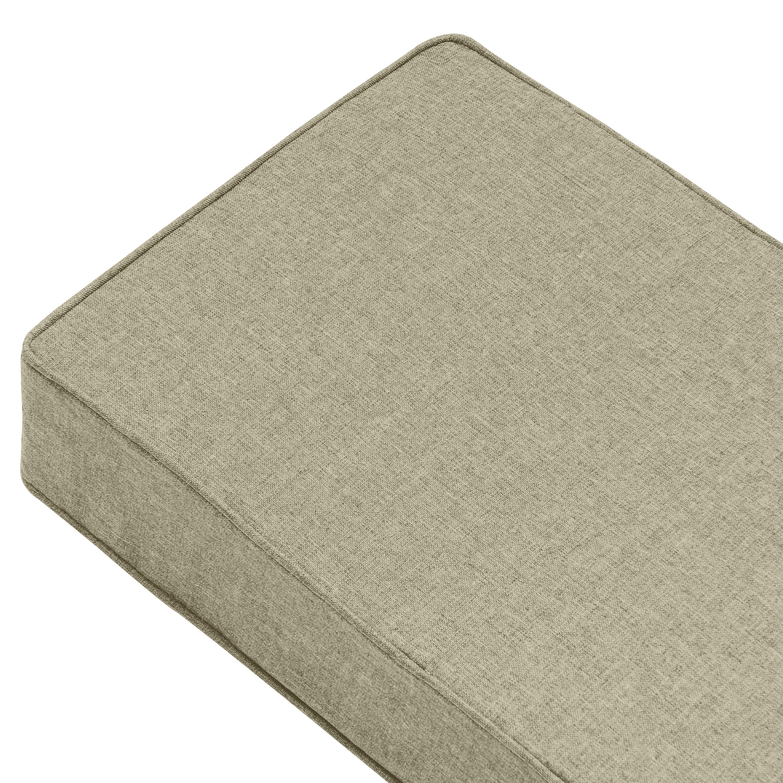 Custom Bench Cushion - Premium Brown Sofa Cushion for Patio Furniture, Indoor & Outdoor Bench Chair Pads - Perfect for Garden, Deck, Poolside & Living Room Seating