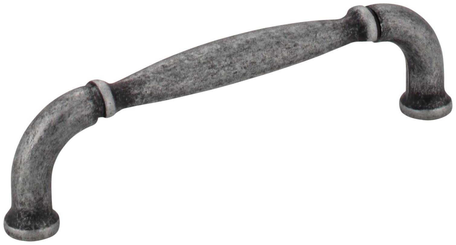 Jeffrey Alexander 737-96SIM Chesapeake Pull Iron Cabinet Hardware - Vintage Style Drawer Pulls for Kitchen Cabinets, Dressers & Furniture Restoration