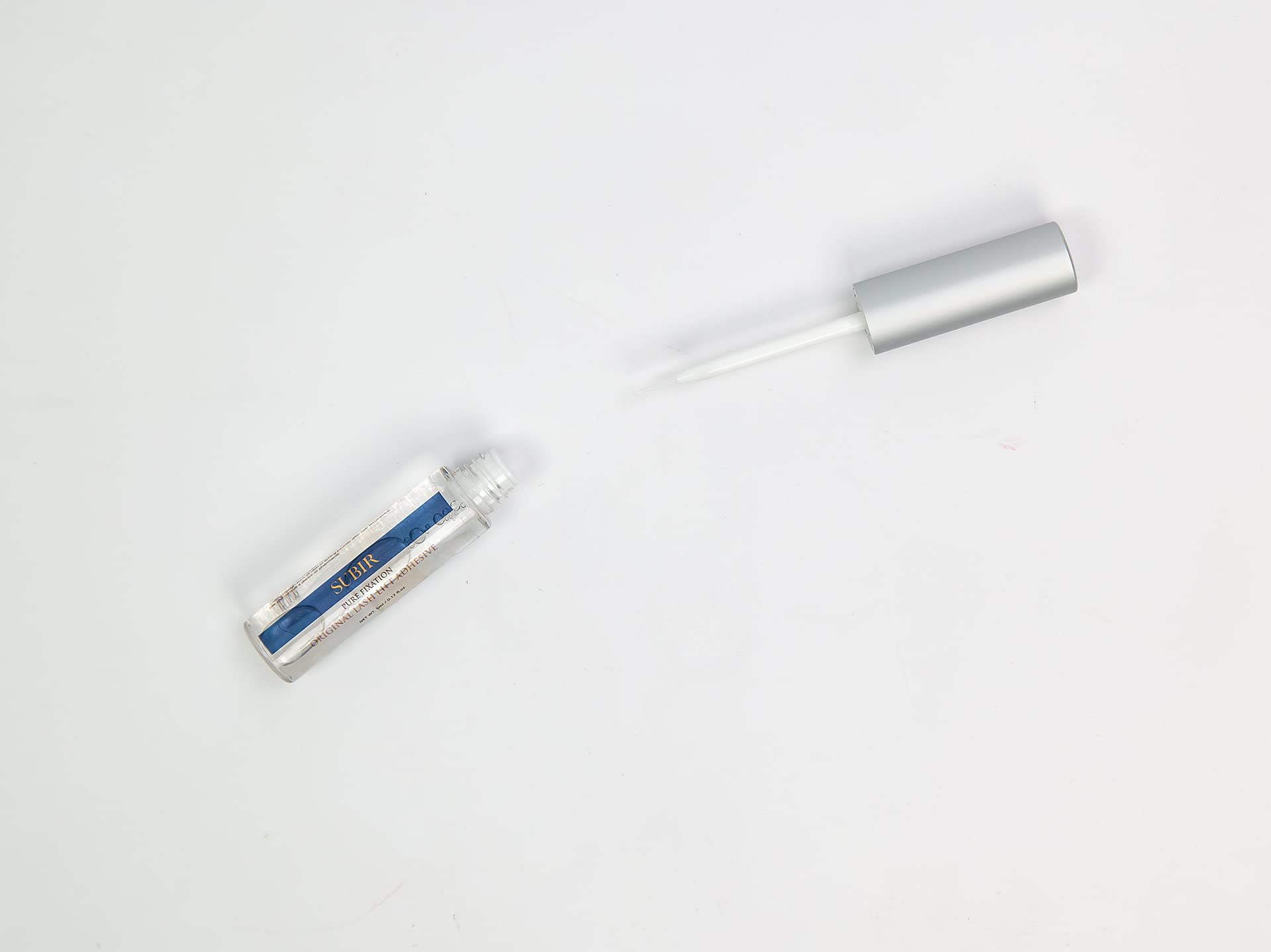 SUBIR Original Lash Lifting Adhesive (5ml 0.16oz) - Water-Based Eyelash Perming Glue for Curling Rods - Safe & Long-Lasting Fixation (2-Pack) - Perfect for Salon & Home Eyelash Perming Treatments