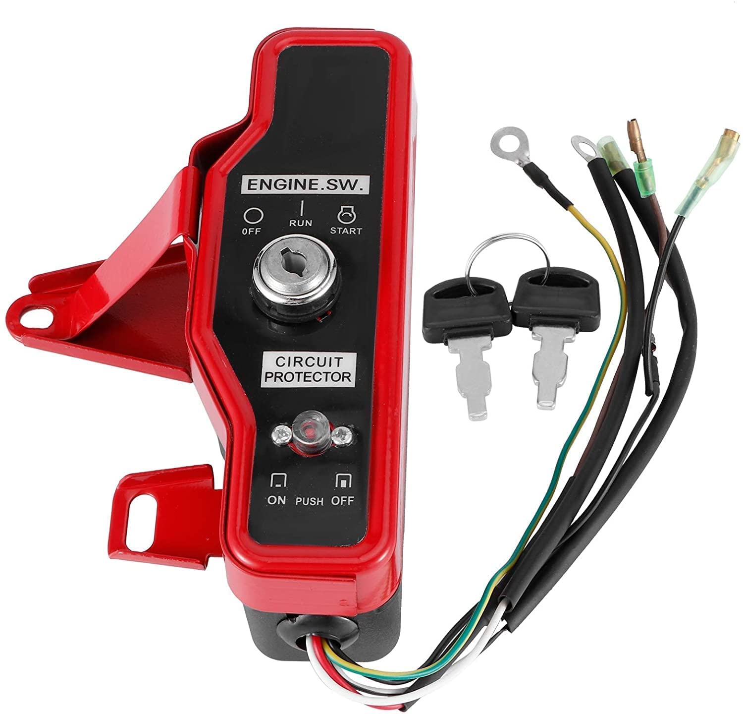 Predator 212cc 6.5HP Engine Electric Key Switch Box - Upgrade to Electric Start for Easy Engine Ignition | Perfect for Go Karts, Mini Bikes & Small Engine Repairs