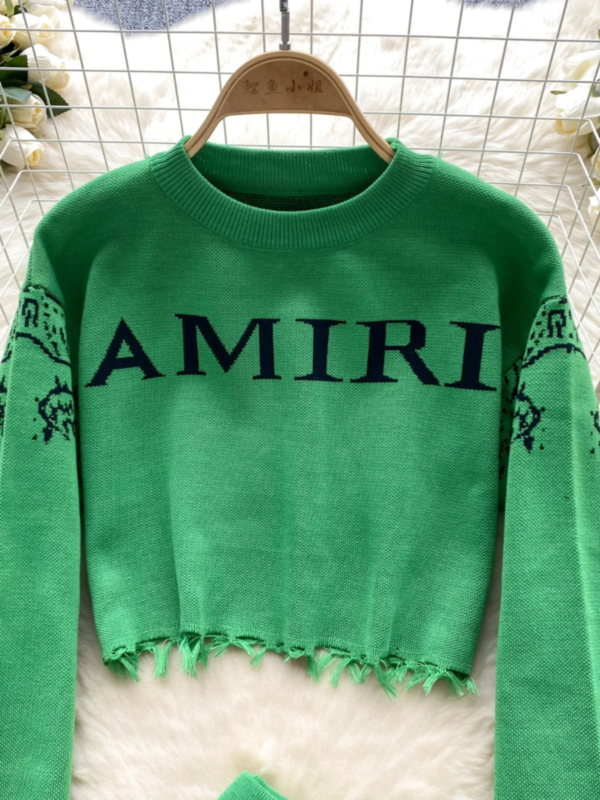 Women's Green & Red Patchwork Knit Sweater & High Waist Skirt Set - Long Sleeve Pullover & Short Skirt Outfit for Fall Winter Fashion | Perfect for Holiday Parties, Date Nights & Casual Wear