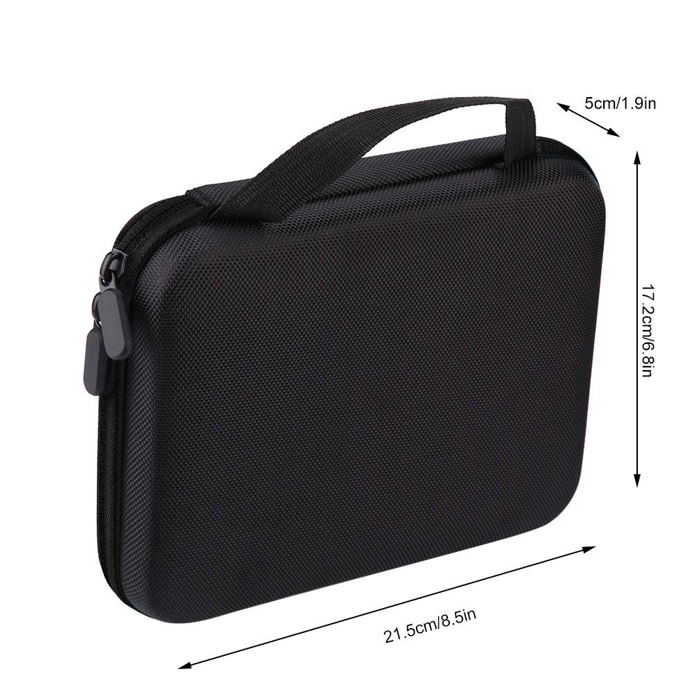 Greensen Essential Oil Storage Case for 63 Bottles - Portable Aromatherapy Organizer with Carrying Handle - Perfect for Travel, Home Use & Professional Therapists (Black)