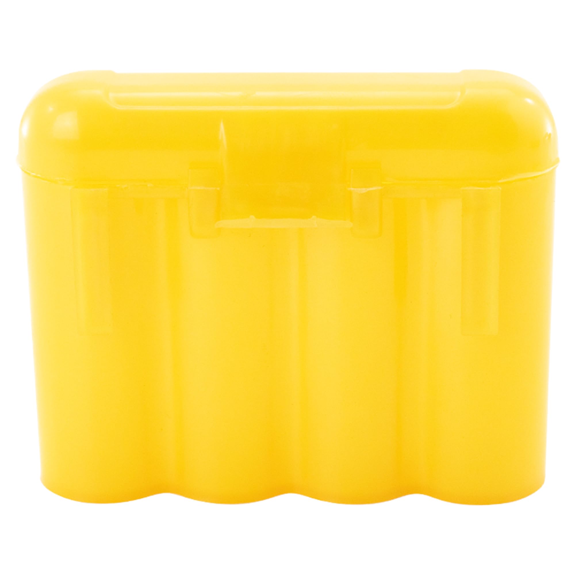 2-Pack Gold Plastic AA AAA Battery Holder Storage Case - Organize & Protect Batteries for Home, Office, Travel & Emergency Kits