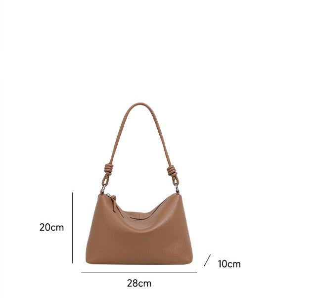 Premium Soft Leather Shoulder Bag for Women - Stylish & Durable Crossbody Purse - Perfect for Work, Travel & Everyday Use