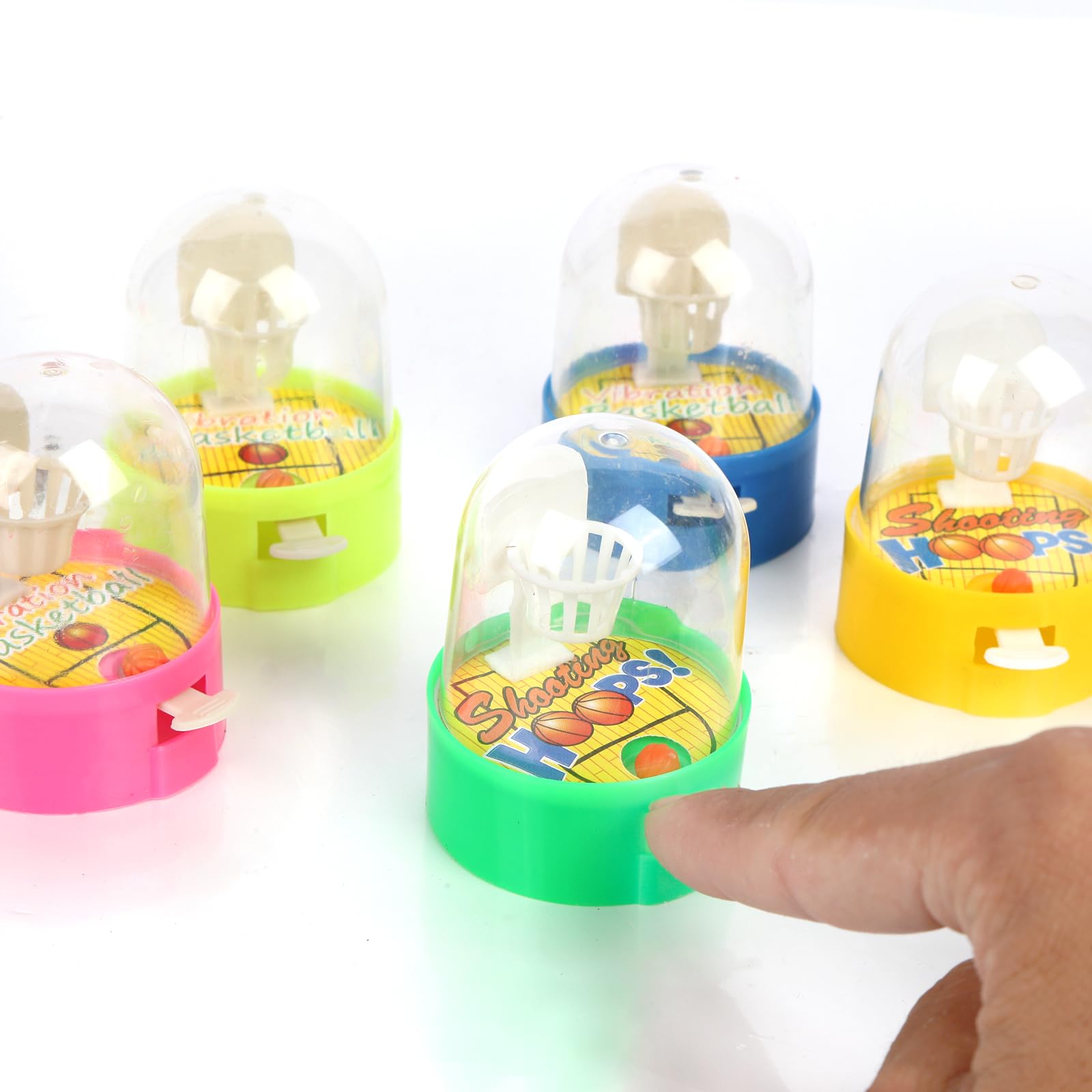 32 Pack Mini Finger Basketball Toys - Fun Desktop Game for Kids, Party Favors & Classroom Prizes - Great for Stress Relief & Office Fun