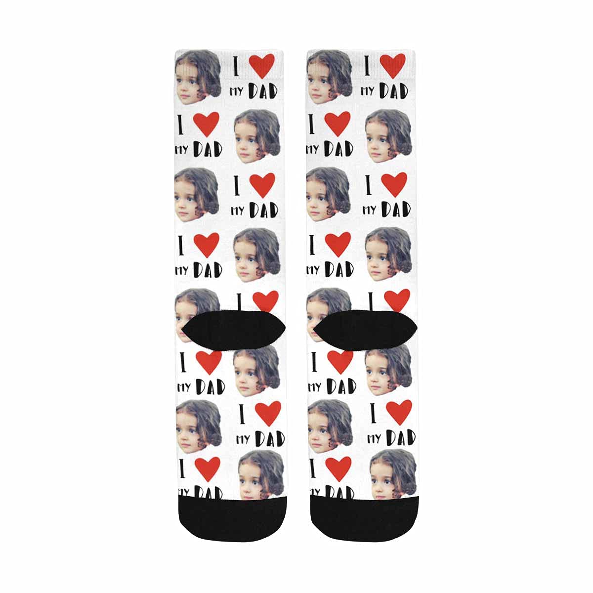 Personalized Photo Socks - Custom Face Socks for Men & Women - Unique Father's Day Gift - Funny Printed Socks for Couples, Family & Friends - Great for Birthdays, Anniversaries & Special Occasions