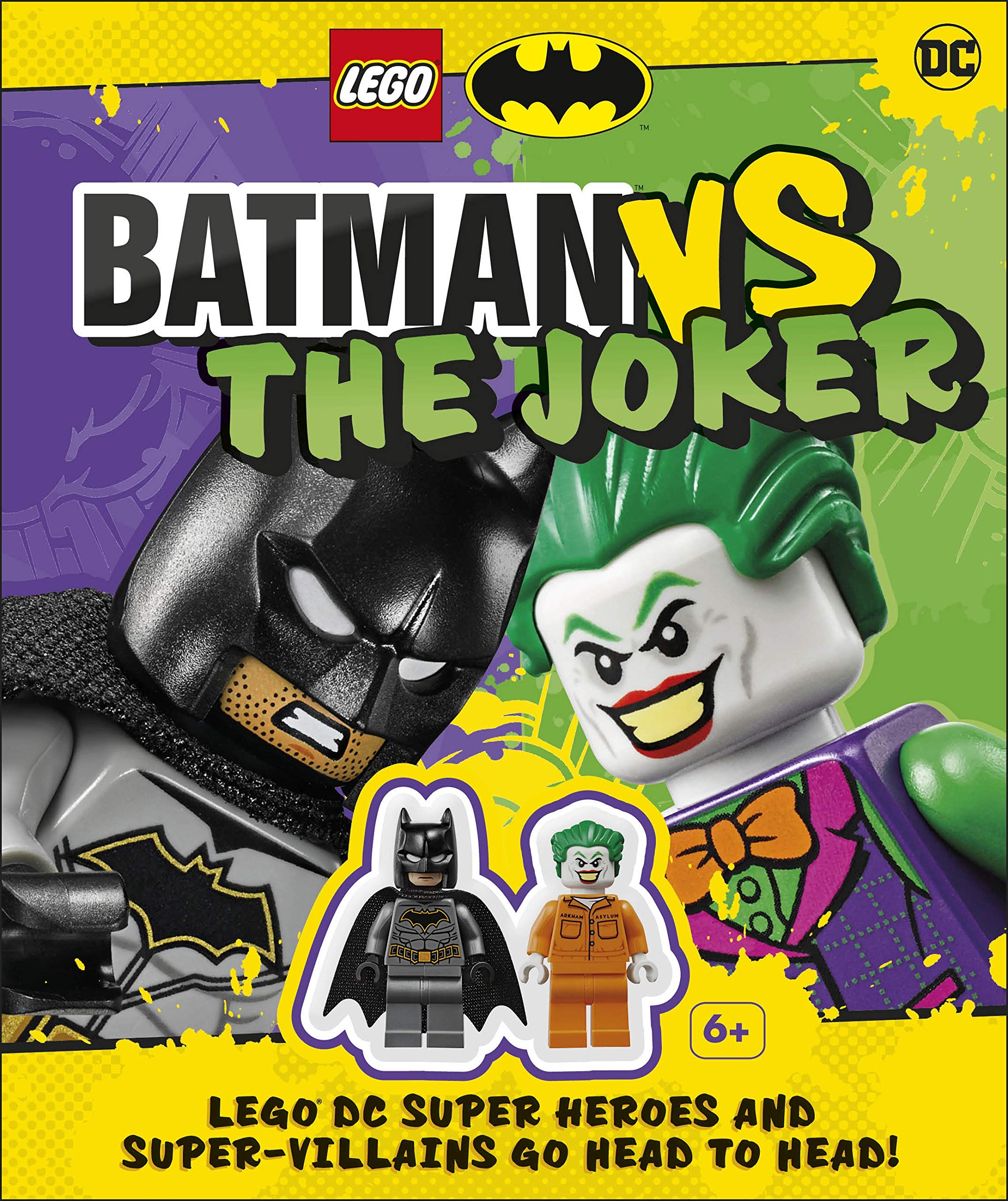 LEGO Batman vs The Joker Building Set with 2 Minifigures - Superhero Toy for Kids & Collectors - Perfect for Playtime, Display & DC Comics Fans