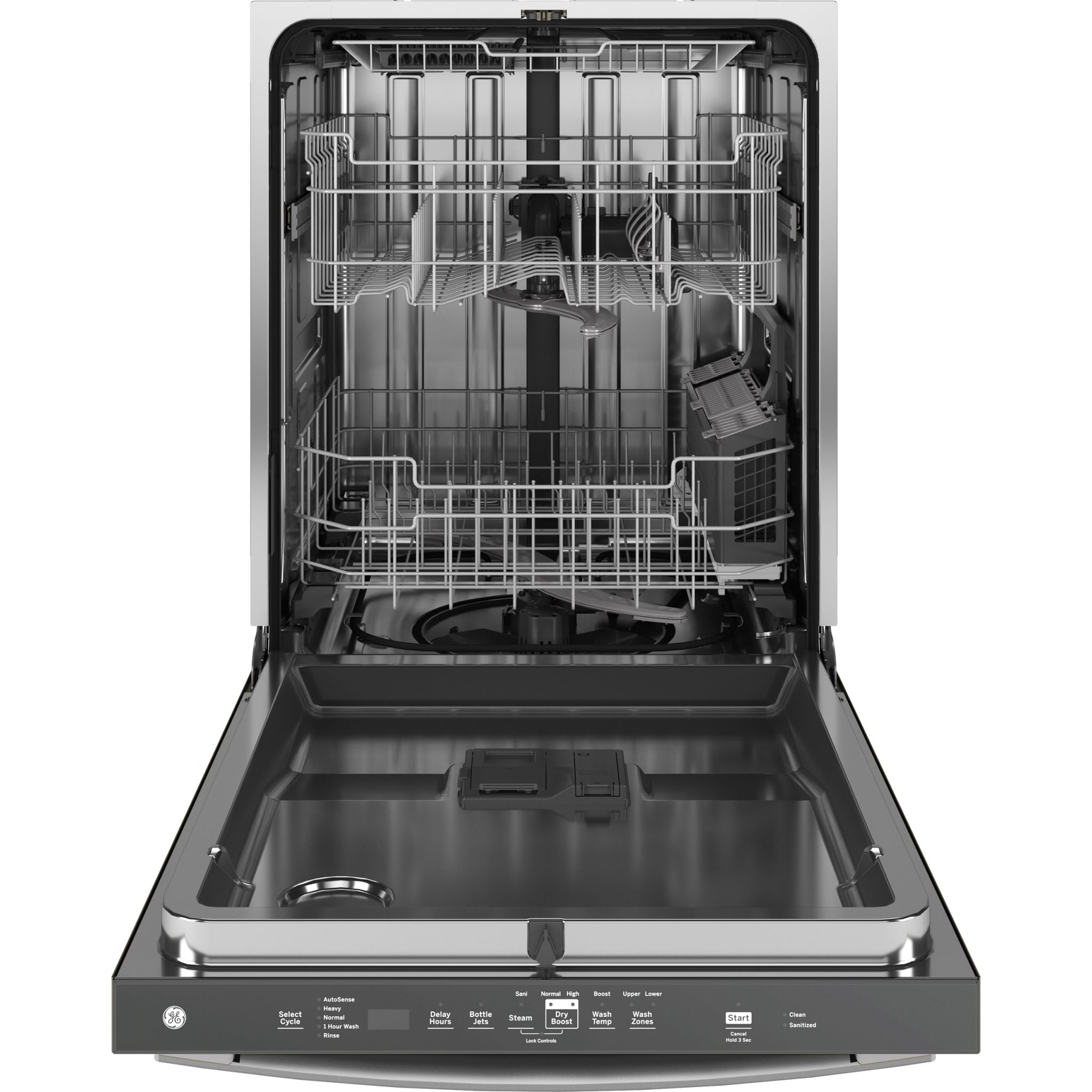 GE GDT670SYVFS Fingerprint Resistant Stainless Steel Built-In Dishwasher - Energy Star Certified for Efficient Cleaning | Perfect for Modern Kitchens and Busy Households