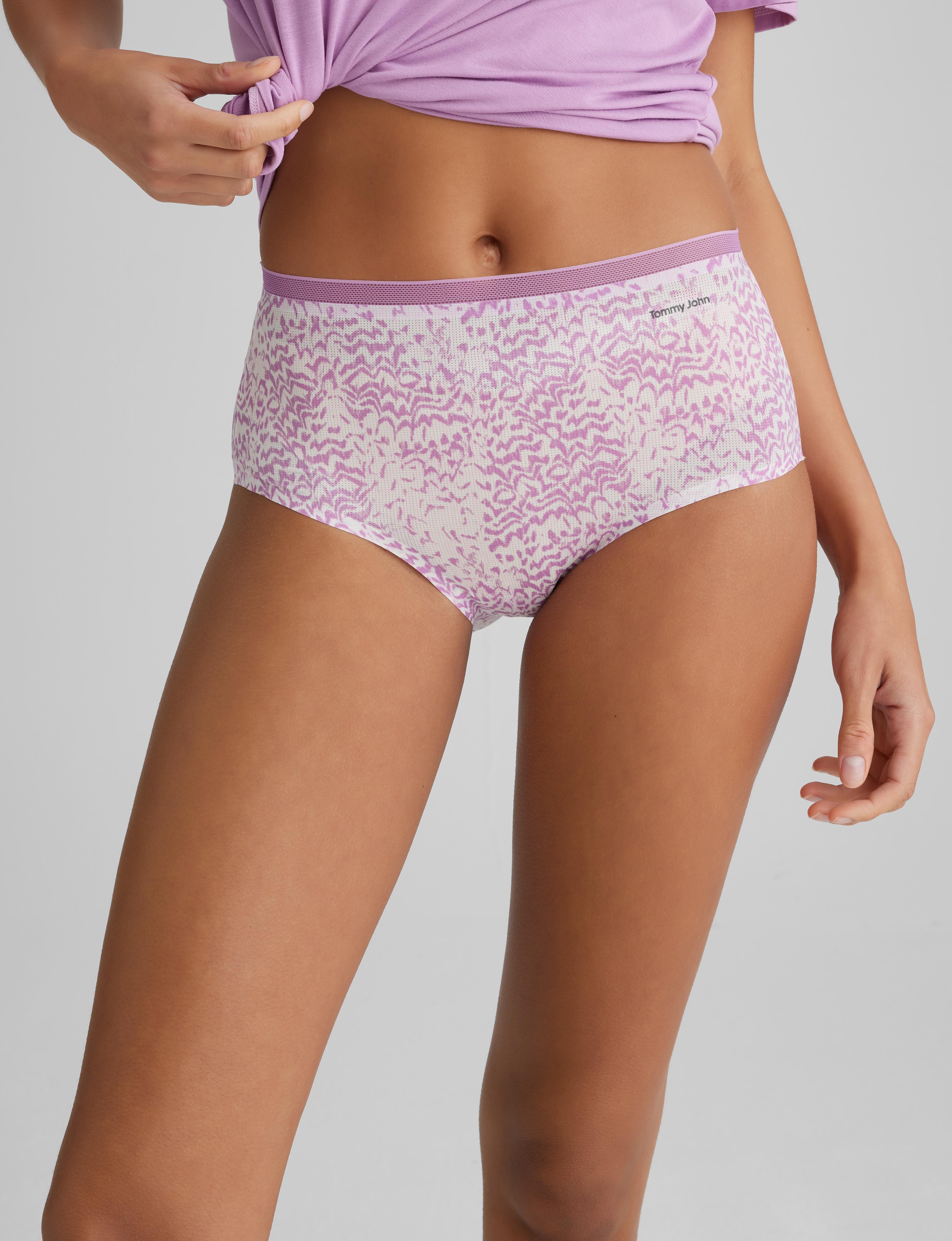 Women's High Rise Brief Underwear 3-Pack - Soft Comfortable Cotton Panties for Everyday Wear, Workout & Lounge