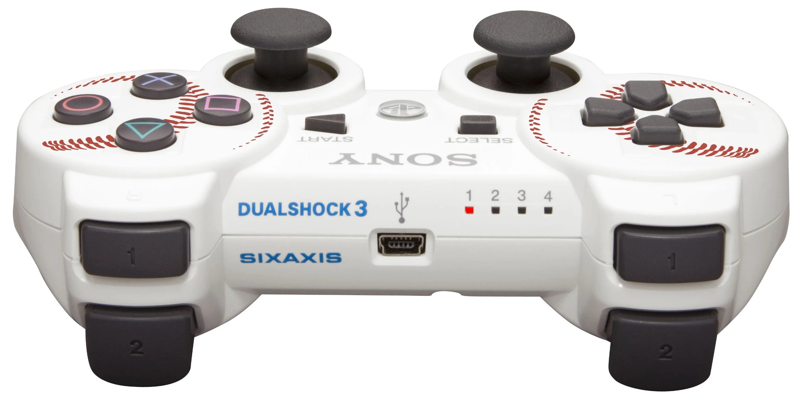 Original PlayStation 3 DualShock 3 Wireless Controller - MLB 11 The Show Baseball Edition - Authentic Sony PS3 Gamepad for Sports Gaming & Retro Console Enthusiasts - Perfect for Baseball Simulation & Classic PS3 Gaming Sessions