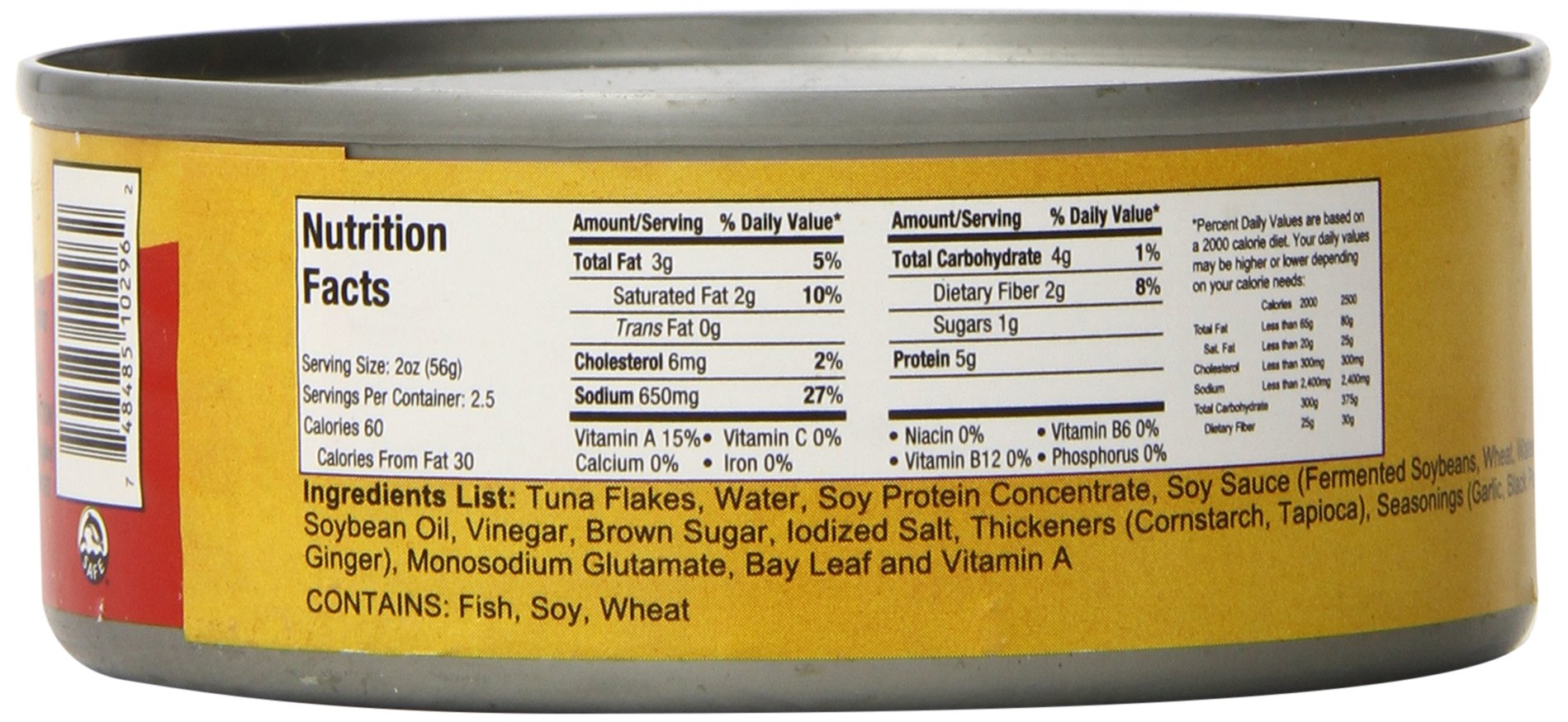 555 Tuna Flakes in Adobo Sauce - 4.9oz Canned Tuna, High Protein, Ready-to-Eat - Perfect for Sandwiches, Salads & Quick Meals