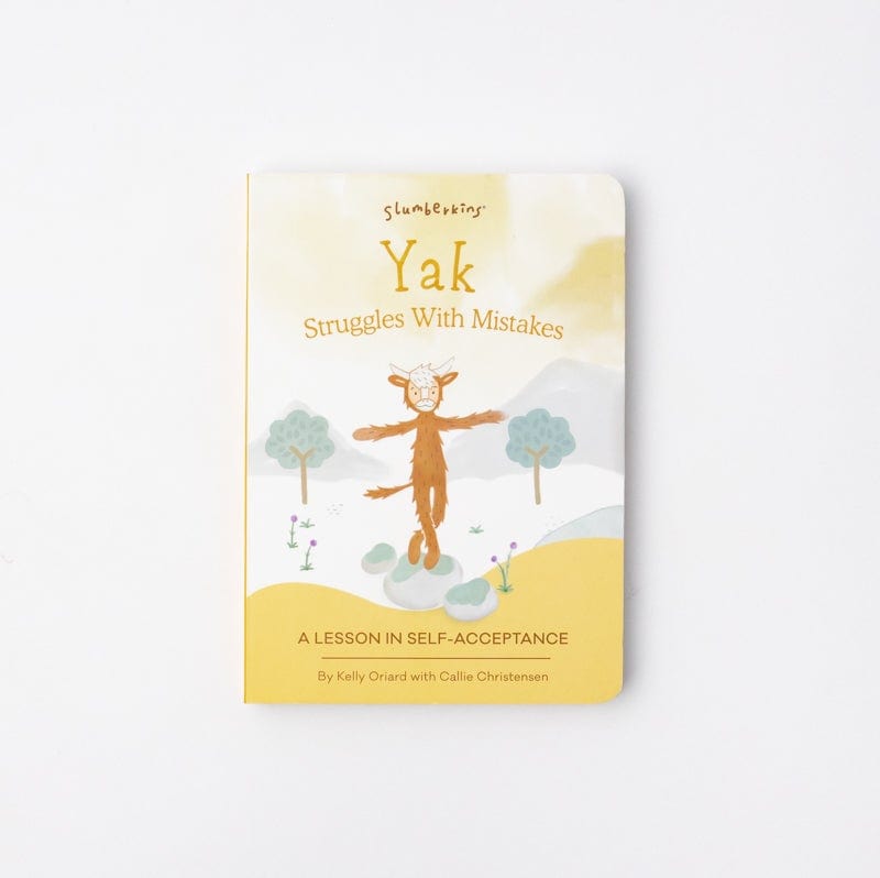 Yak Struggles with Mistakes Board Book - Fun & Educational Toddler Book About Learning from Errors | Perfect for Bedtime Stories & Early Childhood Development