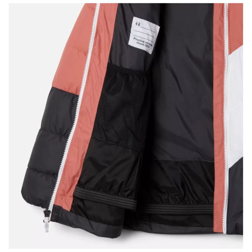 Columbia Arctic Blast Girls' Waterproof Ski Jacket - Insulated Winter Coat for Cold Weather, Dark Coral | Perfect for Snowboarding, Skiing & Outdoor Winter Activities