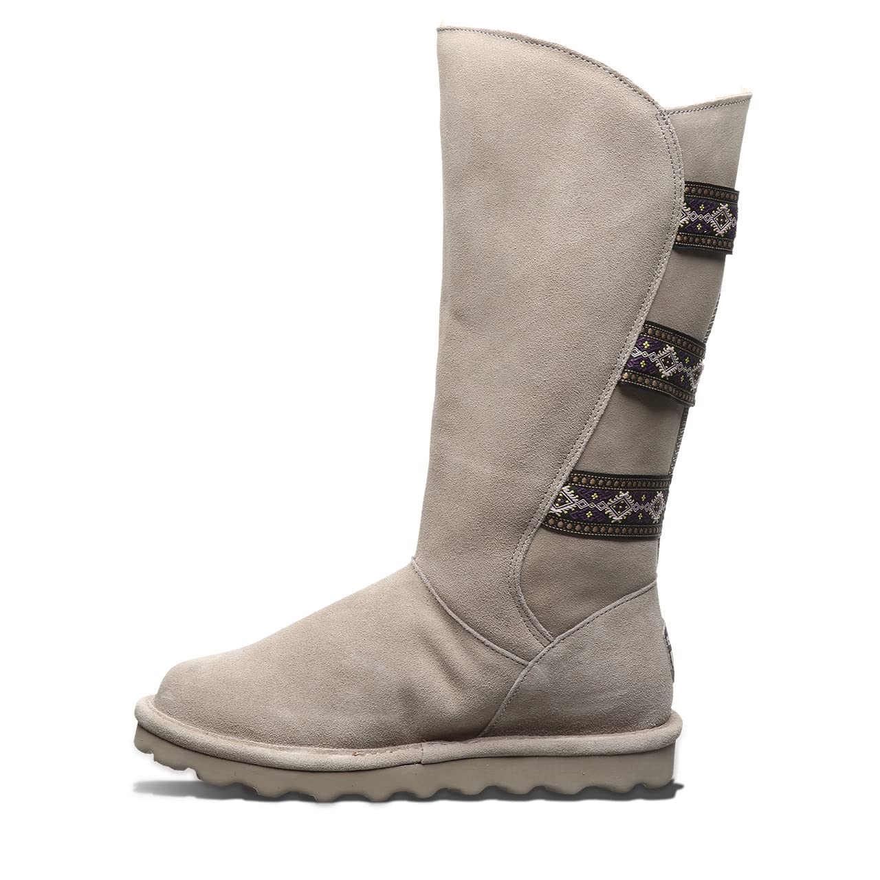 BEARPAW Women's Violet Suede Winter Boots - Comfortable & Warm Snow Boots for Women - Perfect for Hiking, Walking & Cold Weather Outdoors
