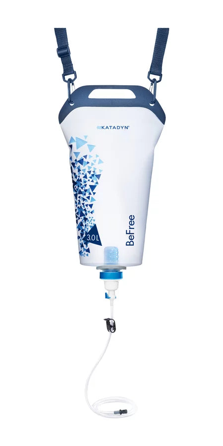 Katadyn Gravity BeFree 3.0L Water Filter System - Portable Camping & Hiking Microfilter for Clean Drinking Water - Perfect for Backpacking, Emergency Preparedness, and Outdoor Adventures