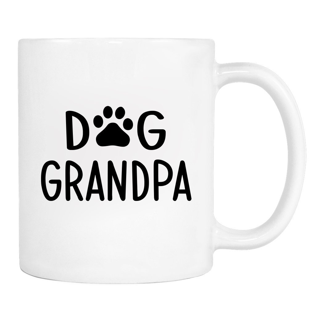 Funny Dog Grandpa Coffee Mug - Best Gift for Dog Lovers - Perfect for Coffee, Tea & Hot Drinks at Home or Office
