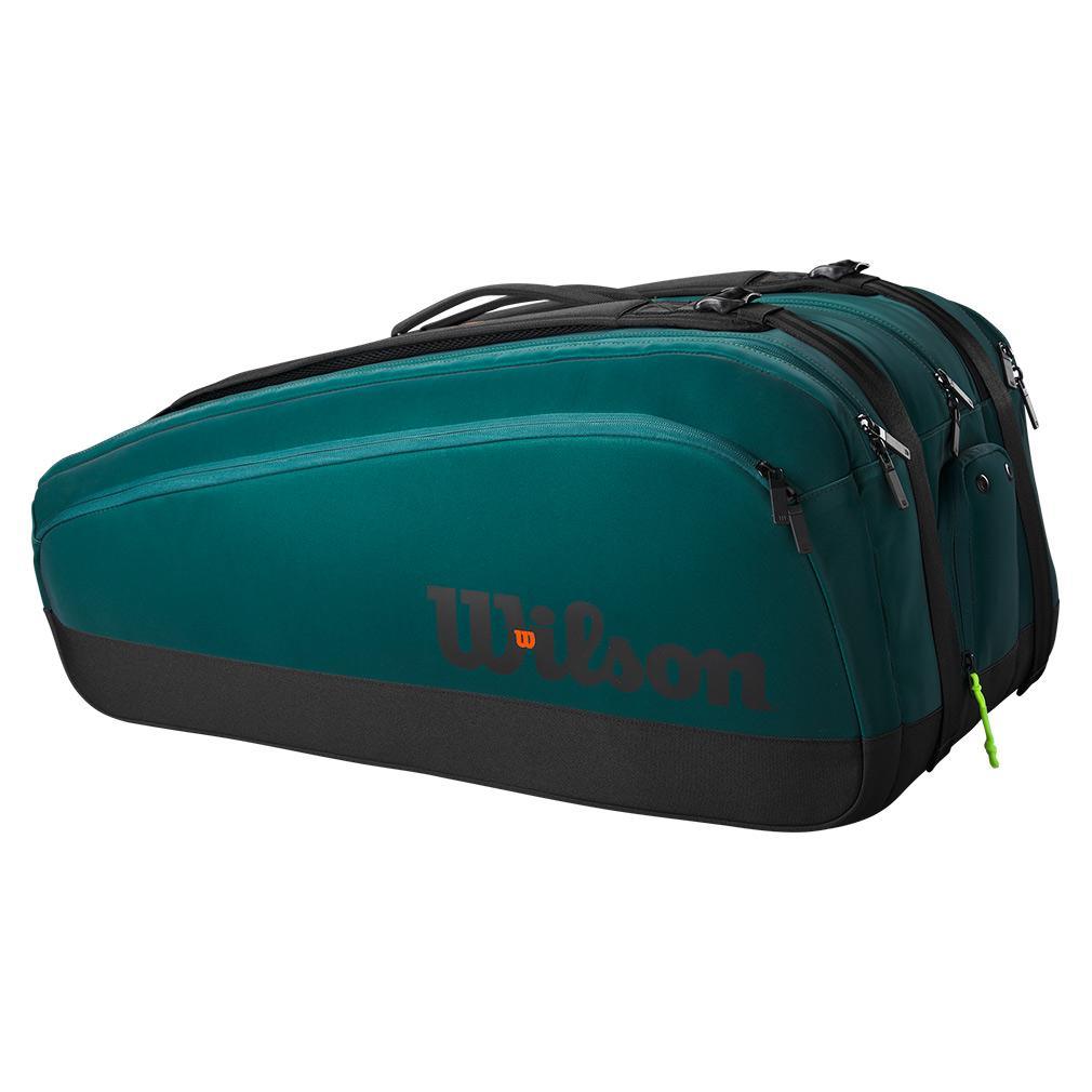 Blade Super Tour V9 Tennis Bag - 15 Pack Green | Durable Tennis Gear for Players & Coaches | Perfect for Tournaments, Training & Travel