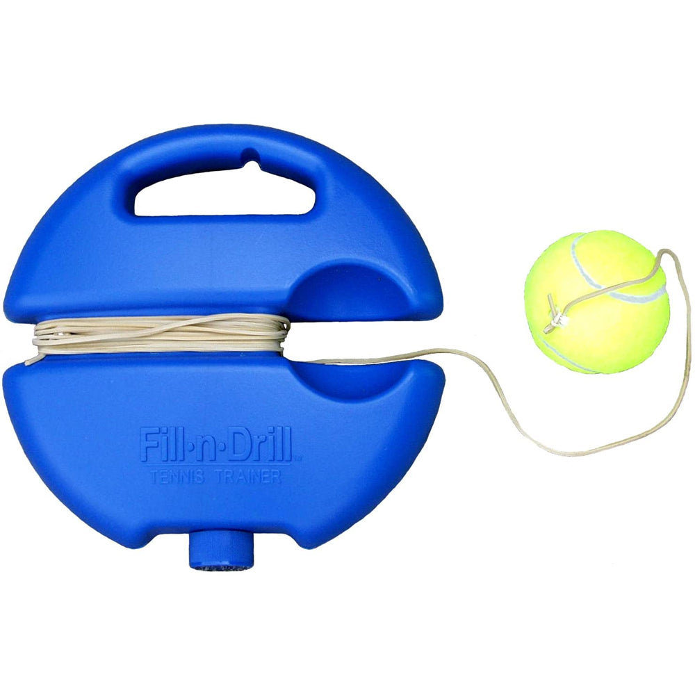 Tourna Fill n Drill Tennis Trainer - Portable Tennis Ball Machine for Solo Practice, Perfect for Backyard, Court & Training Sessions