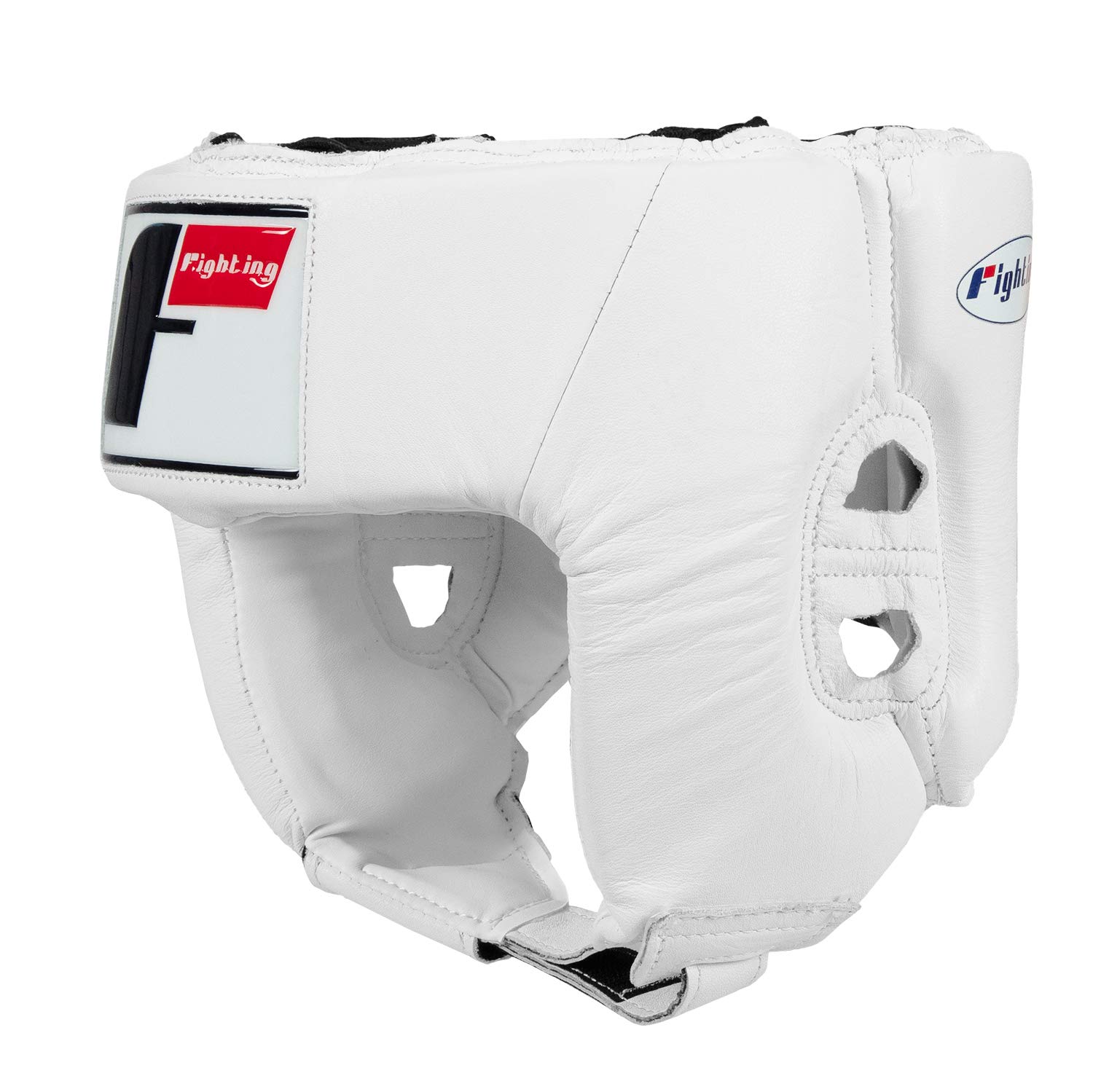 Fighting Sports USA Boxing Headgear - Open Face Design, White, Small Size - Perfect for Boxing Training, Sparring & Competition