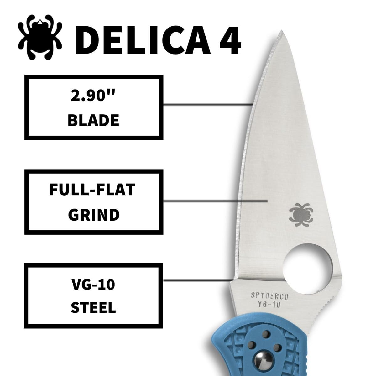 Spyderco Delica 4 Lightweight 7.15