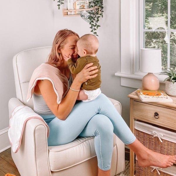 Elys & Co 5 Pack Ultra Absorbent Burp Cloths for Babies - Soft & Gentle Newborn Essentials for Feeding, Spit-Up & Mess-Free Parenting
