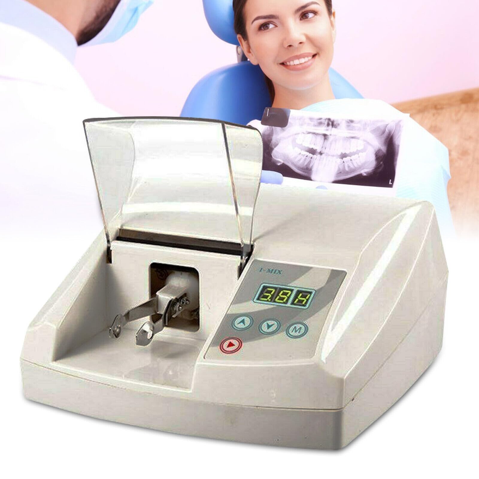 High Speed 35W Dental Digital Amalgamator Mixer for Amalgam Capsules - 110V Professional Dental Equipment for Dentists | Perfect for Dental Clinics & Lab Mixing Procedures