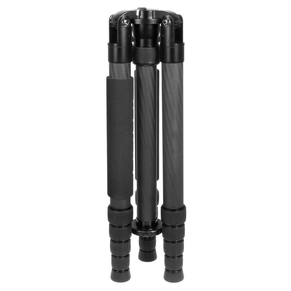 SIRUI T-1205X 5-Section Carbon Fiber Tripod - Lightweight Travel Tripod for DSLR Camera, Mirrorless Cameras, Video Shooting - Perfect for Photography, Vlogging, Hiking & Outdoor Adventures