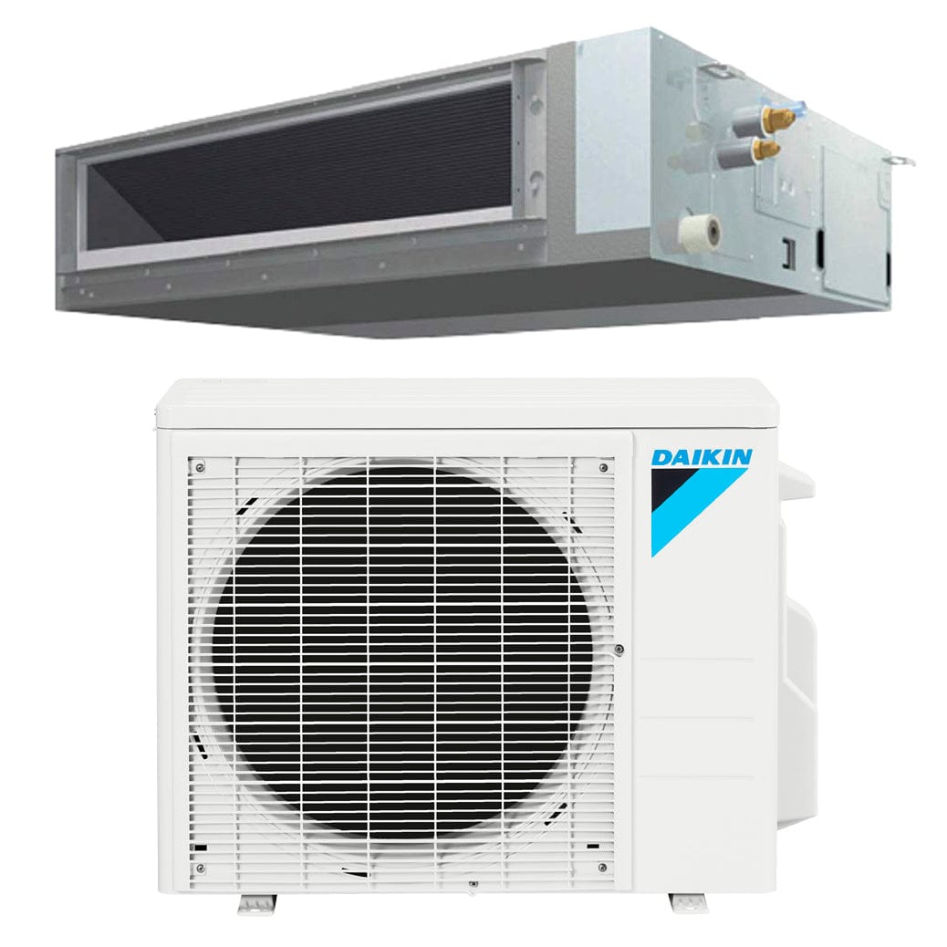 Daikin 9000 BTU 14.3 SEER2 Mini Split Ducted Heat Pump AC - Energy Efficient Concealed Duct System for Bedroom, Office & Small Spaces