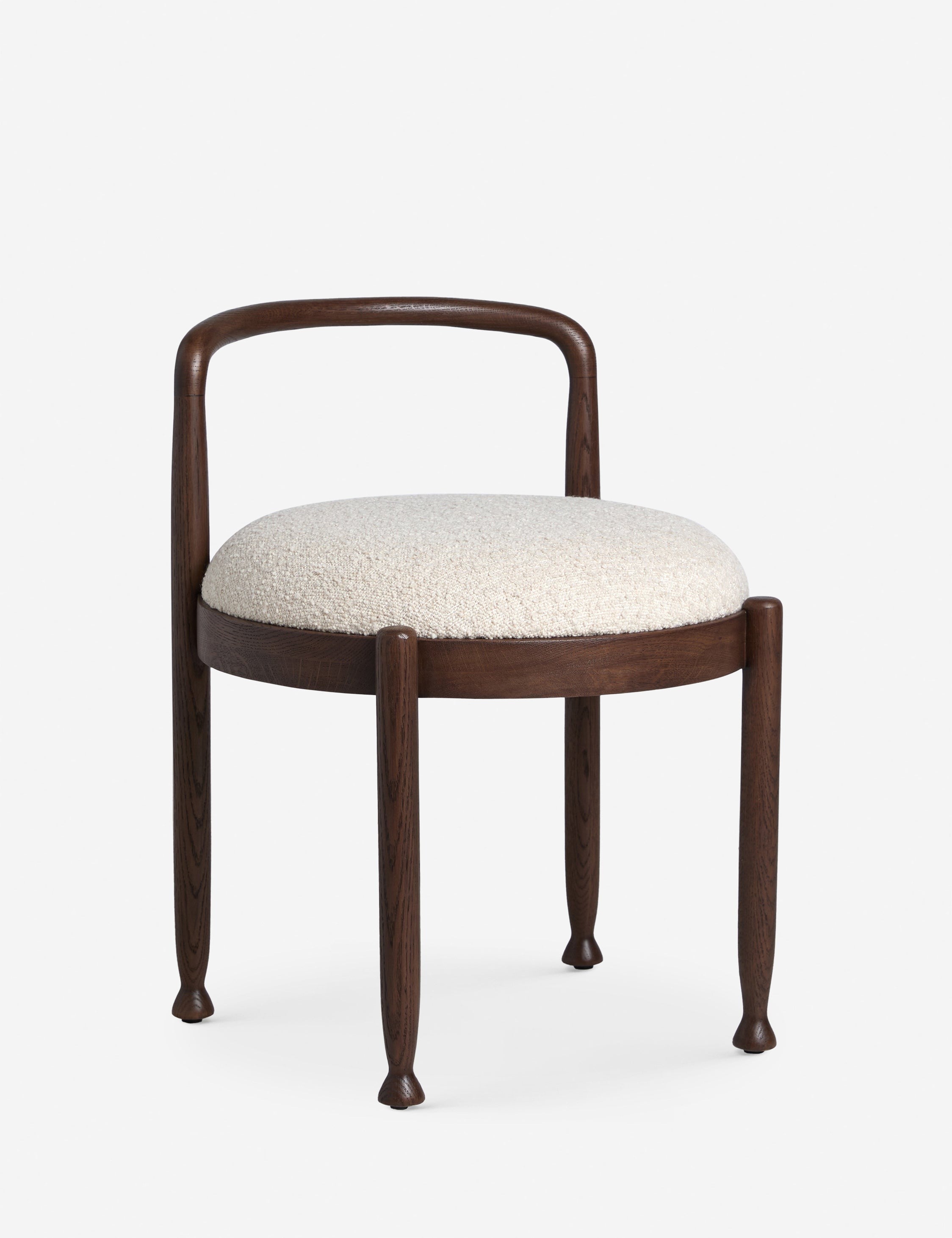 Bassey Accent Chair - Modern Upholstered Lounge Chair for Living Room, Bedroom & Office - Comfortable Reading Chair with Sturdy Wooden Legs - Perfect for Relaxing, Reading & Home Decor
