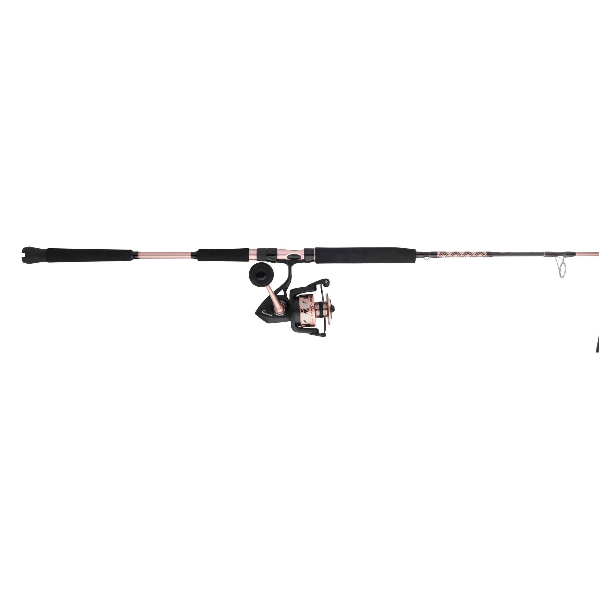 Passion® II Spinning Rod and Reel Combo - Lightweight Fishing Gear for Freshwater & Saltwater - Perfect for Bass, Trout, and Walleye Fishing