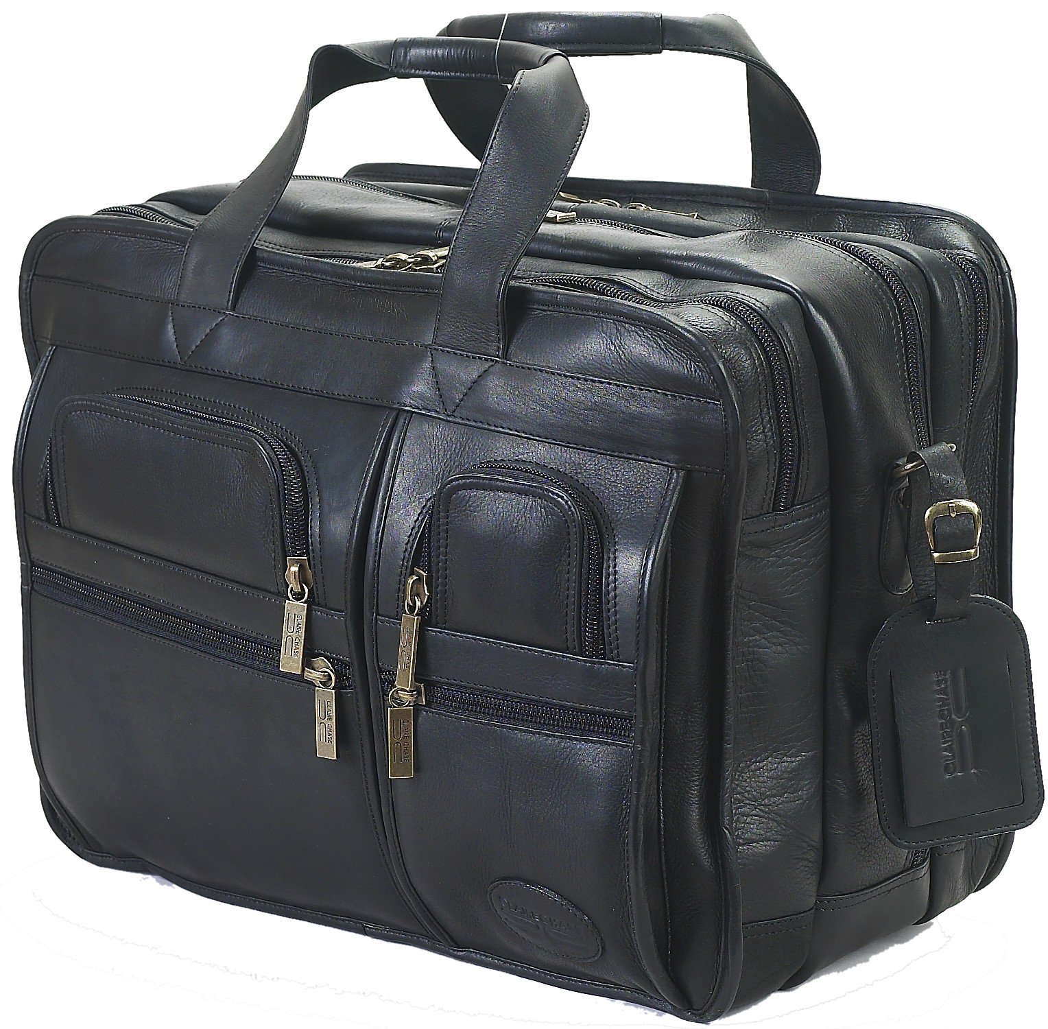 Claire Chase 10.5 Inch Professional Laptop Briefcase for Business - Stylish Executive Computer Bag for Work, Office, and Business Travel