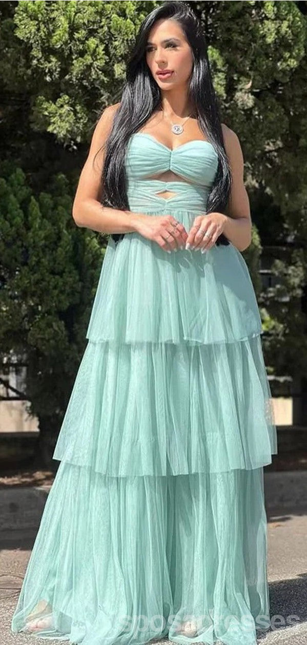 Elegant A-Line Sweetheart Strapless Maxi Long Prom Dress for Women - Formal Evening Gown for Party, Wedding, Homecoming & Special Occasions