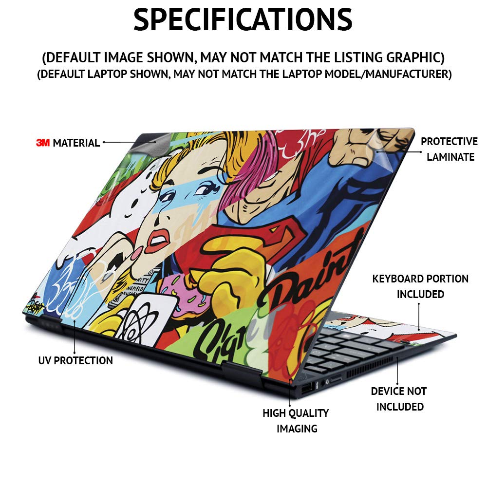 MightySkins Vinyl Decal Wrap Cover for Lenovo IdeaPad Flex 5 2-in-1 15