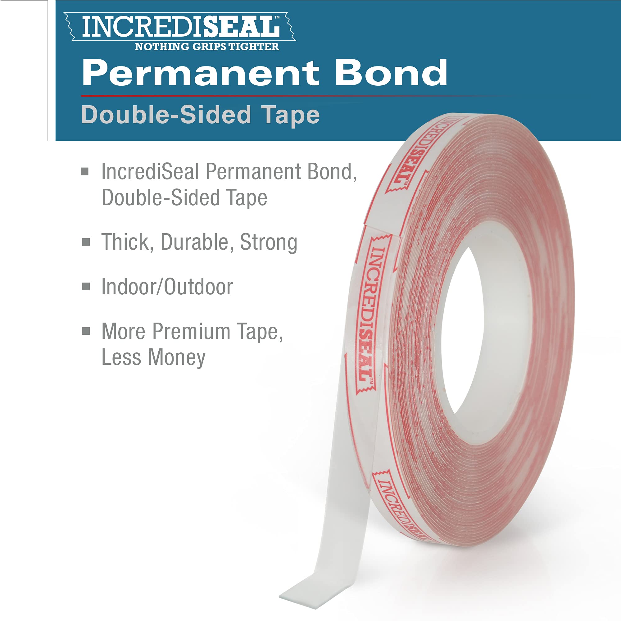 IncrediSeal Double Sided Clear Permanent Bond Mounting Tape 2
