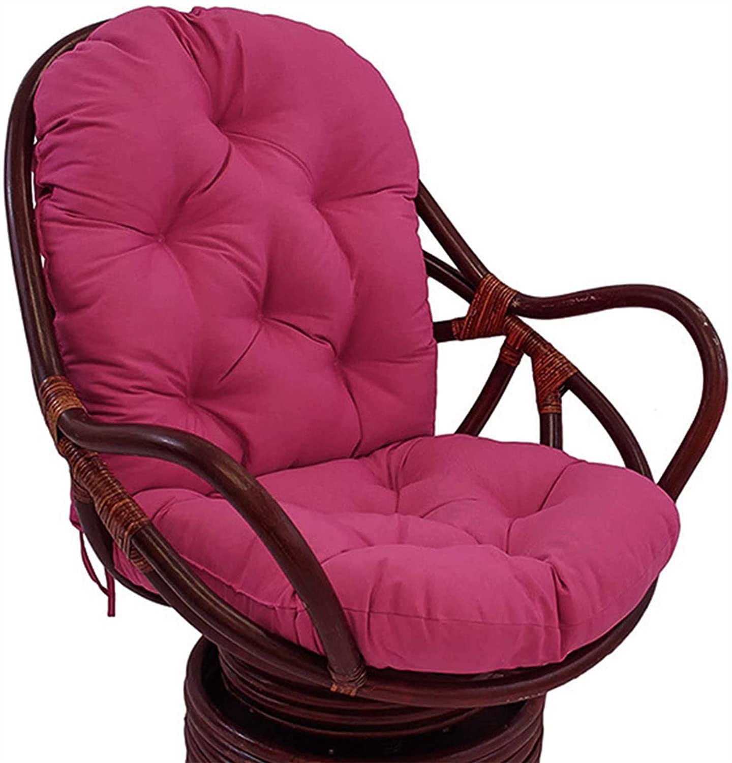 TMXKOOK Non-Slip Thickened Rocking Chair Cushion - 47x24 Inch (120x60cm) Soft Seat Pad for Indoor, Outdoor, Office & Dining - Perfect for Relaxation, Reading & Comfortable Seating