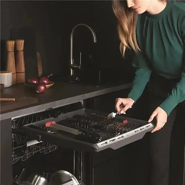 AEG 60cm Built-In Dishwasher | Stainless Steel Finish | Energy Efficient | Quiet Operation | Perfect for Small to Medium Kitchens