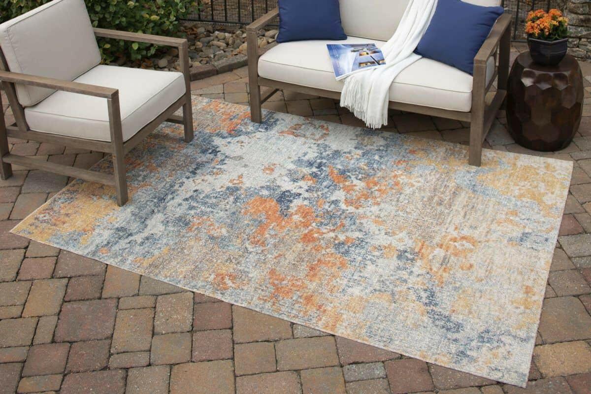 Wraylen Rug 5' X 8' R405052 - Soft Modern Area Rug for Living Room, Bedroom, Office - Non-Slip Comfortable Floor Carpet