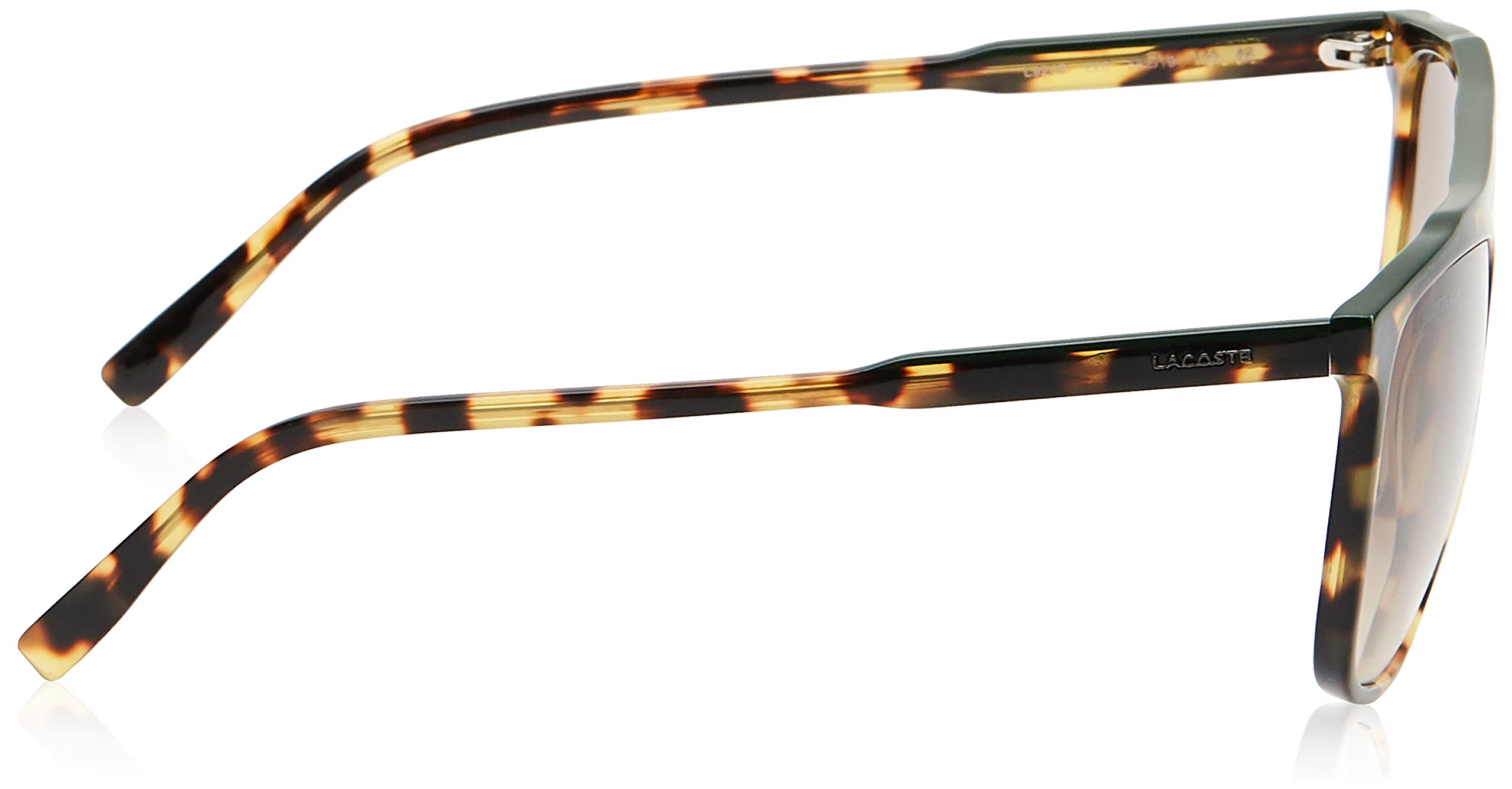 Lacoste L924s Rectangular Sunglasses for Men - Polarized UV Protection, Lightweight & Stylish - Perfect for Driving, Beach & Outdoor Activities