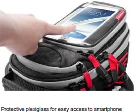 Capdase Waterproof Motorcycle Smartphone Tank Bag - Universal Fit for iPhone, Samsung & More - Perfect for Commuting, Road Trips & Adventure Riding