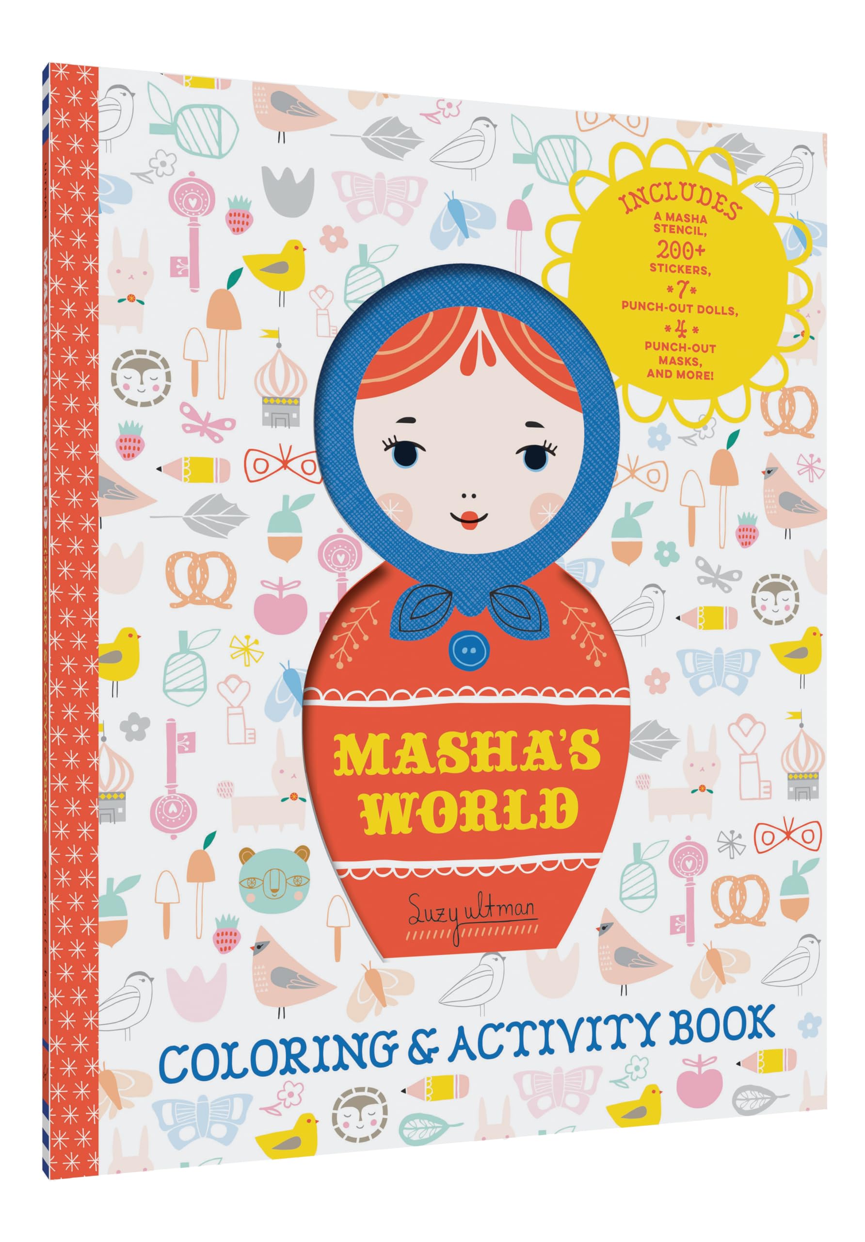 Masha's World: Fun Coloring & Activity Book for Kids - Interactive Arts & Crafts Learning | Perfect for Birthday Gifts, Travel Entertainment & Creative Play
