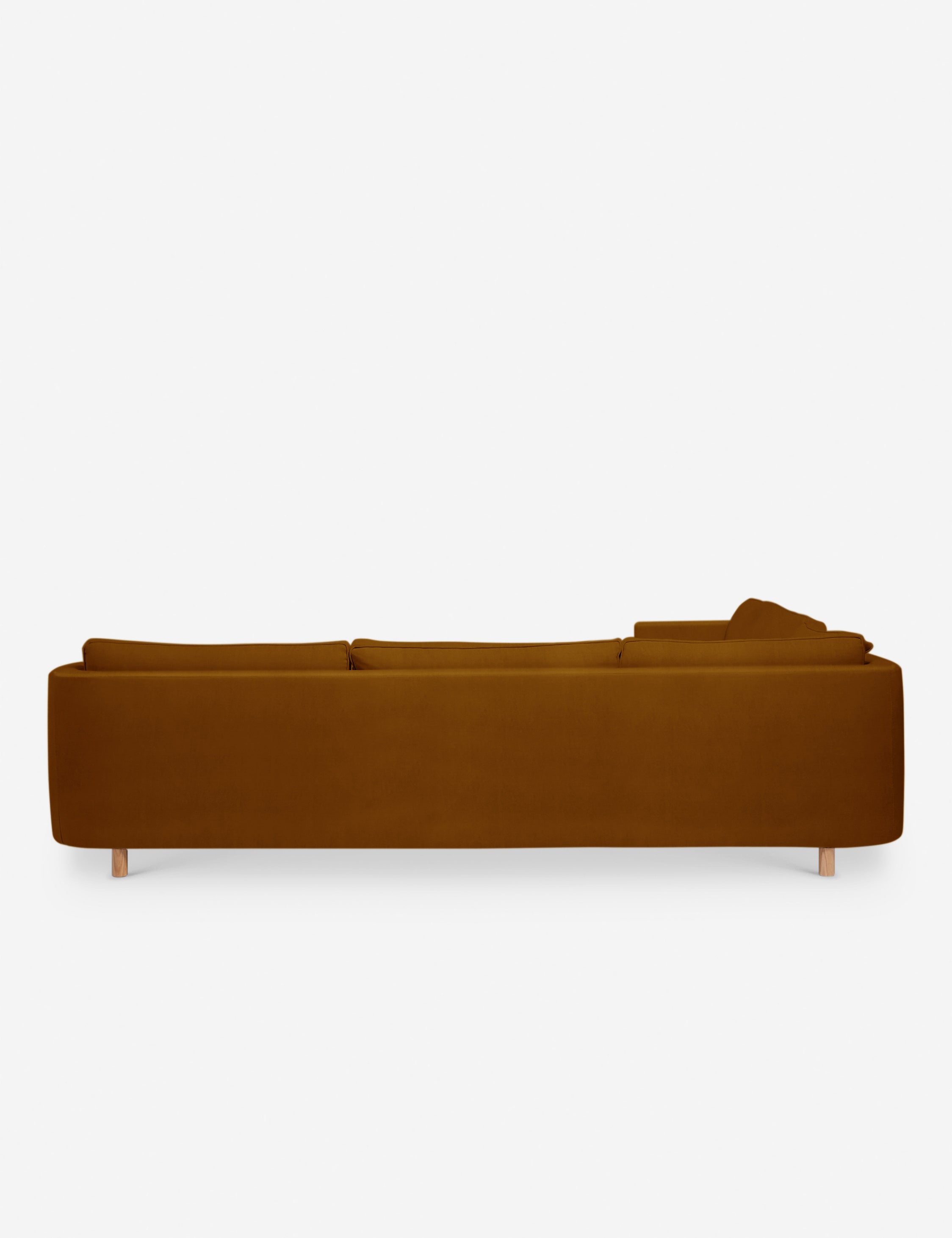 Belmont Corner Sectional Sofa by Ginny Macdonald - Modern L-Shaped Couch for Living Room, Family Room & Lounge Areas