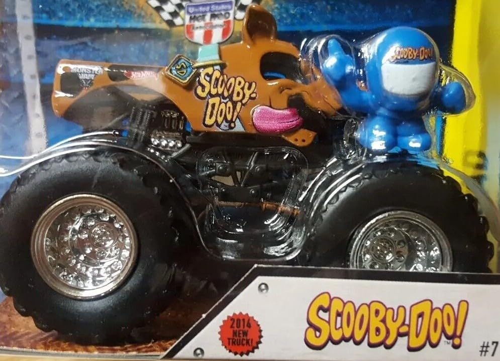 Hot Wheels Monster Jam Off Road #7 Scooby Doo 1:64 Die-Cast Toy Truck - Collectible Monster Truck for Kids & Adults - Perfect for Play, Display & Gifts