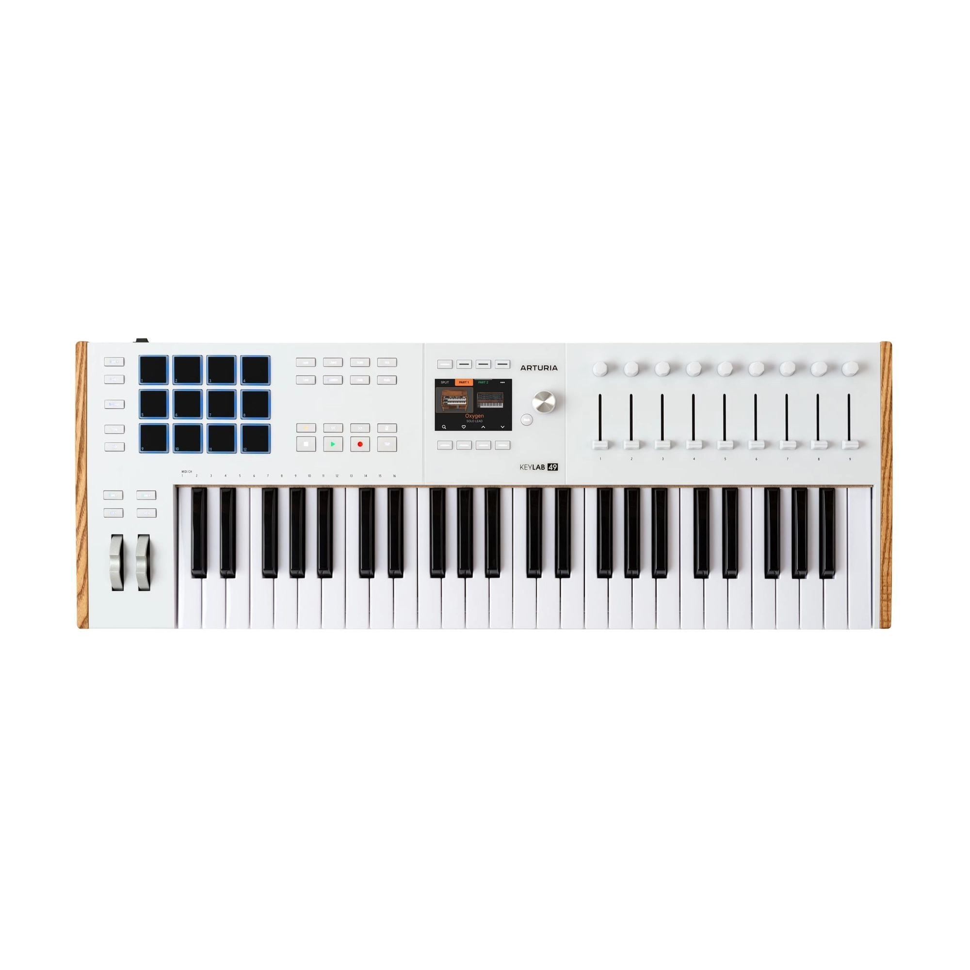 Arturia KeyLab 49 mk3 MIDI Keyboard Controller - 49-Key USB MIDI Keyboard with DAW Integration & Premium Controls - Perfect for Music Production, Live Performance & Studio Recording