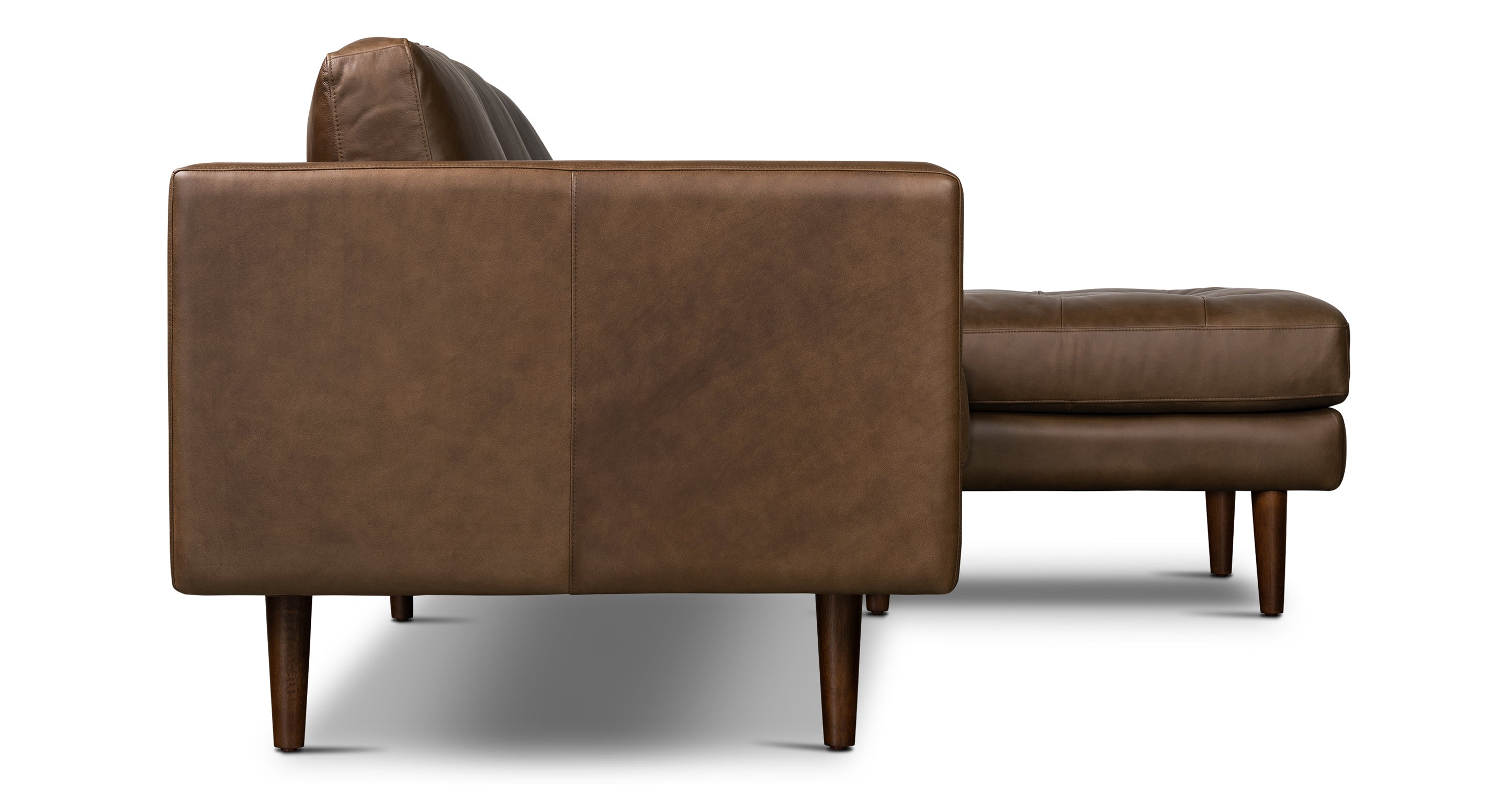 Napa Right Facing Sectional Sofa - Modern L-Shaped Couch for Living Room, Family Room & Home Theater | Comfortable Upholstered Furniture with Premium Fabric