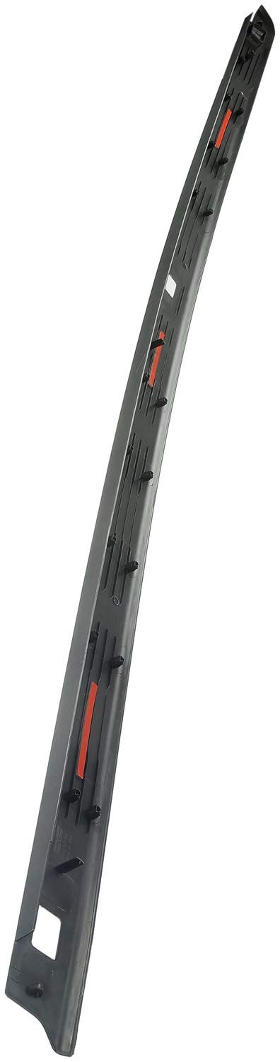 APDTY 145000 8ft Right Side Truck Bed Rail Protector Cover - Durable Plastic Replacement Part for Pickup Trucks | Fits Ford, Chevy, Ram | Weatherproof & Scratch Resistant for Long-Lasting Protection
